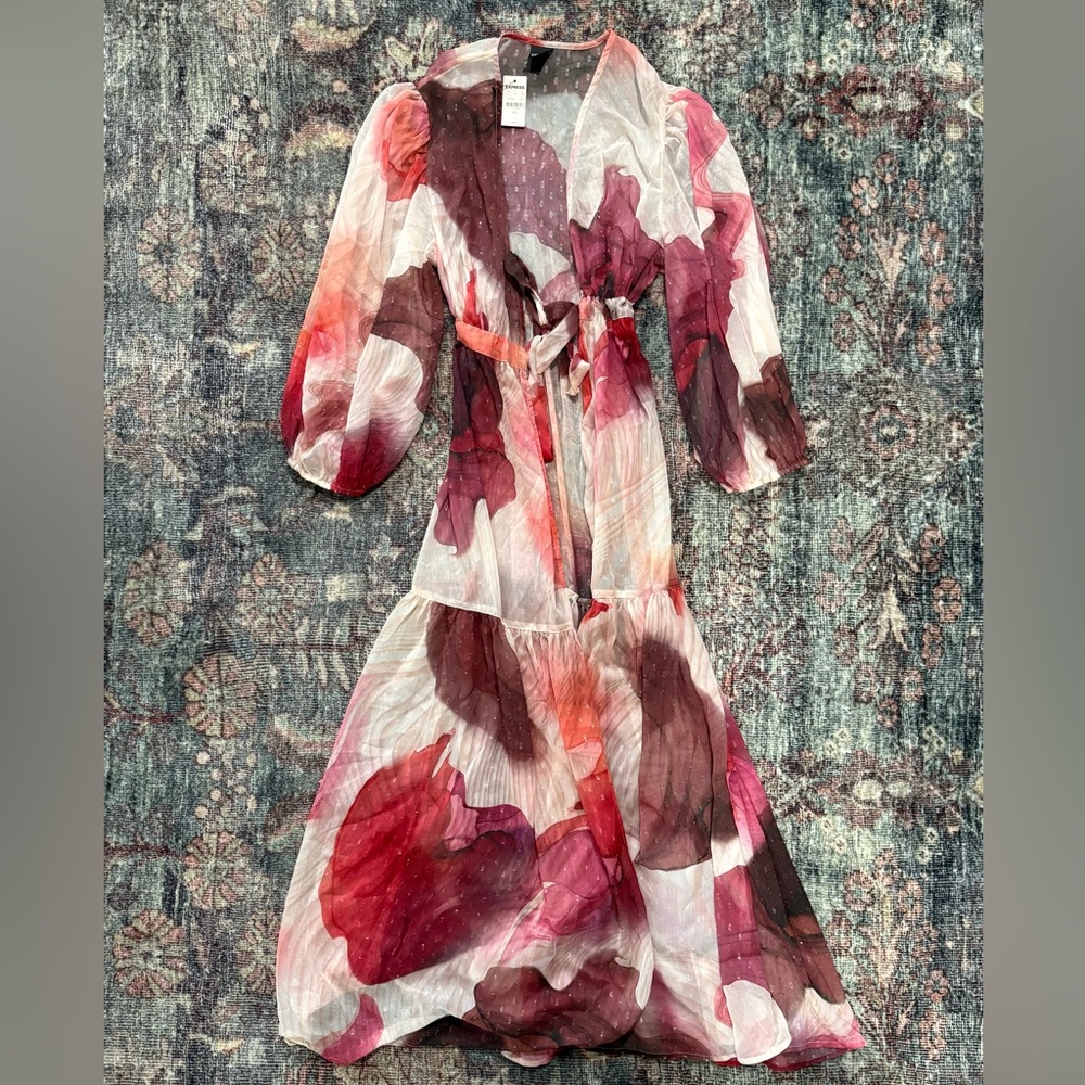 Express | Front Tie Swim Cover | M/L
